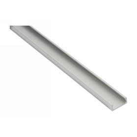 DA900001/2  2m Anodized Silver Aluminium Profile 15 x 6mm